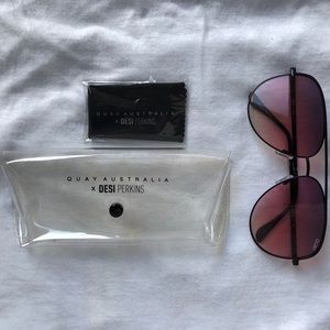 Quay Australia x Desi Perkins “Sahara” Purple/Pink